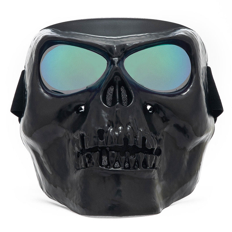 Retro Harley Skull Goggles Mask Motorcycle CS Tactical Protective Gear Outdoor Sports Riding Windproof Sand Goggles eprolo