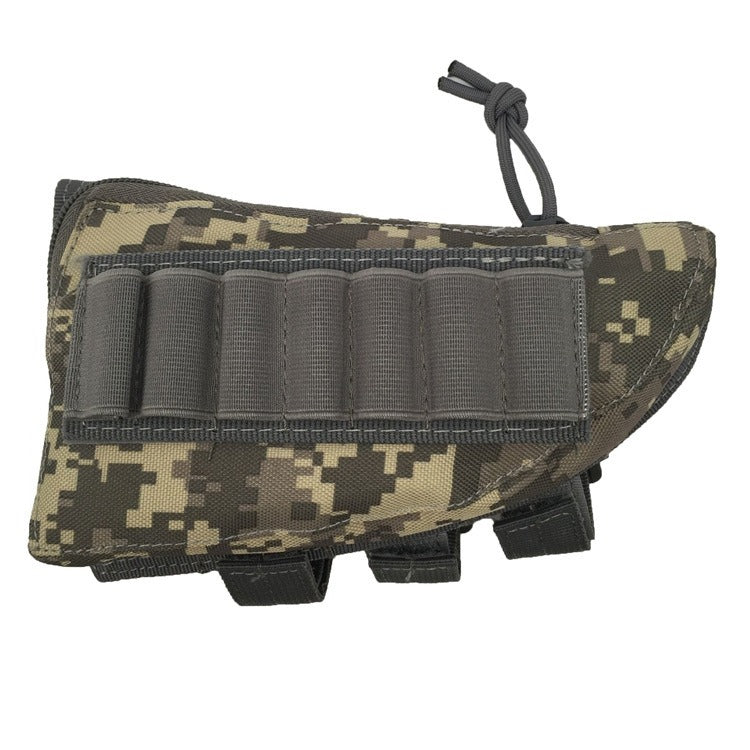 Hunting Pouch 7 Shells Butt Stock Shell Cartridge Holder Ammo Carrier Tactical Pouch eprolo