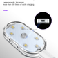 Car Interior 5v Led Lighting Finger Touch Sensor Reading Lamp Led Attraction Lights Usb Charge 6 Bulbs Car Door Light eprolo