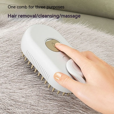 Cat Steam Brush Steamy Dog Brush 3 In 1 Electric Spray Cat Hair Brushes For Massage Pet Grooming Comb Hair Removal Combs Pet Pro eprolo