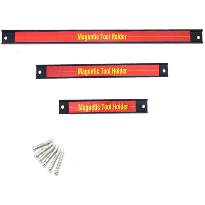 8 12 18 24 Magnetic Tool Holder Bar Organizer Racks for Connecting Strips Tools in the Garage and Workshop eprolo