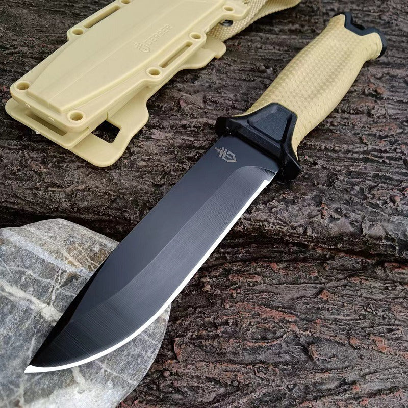 Goebel Infantry Outdoor Tactical Wilderness Survival Straight Knife Collection Of Self-Defense Carry Knives Outdoor Pocket Knife eprolo