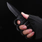 Outdoor Knife Stainless Steel Gloves Folding Knife Camping Defense Carry Knives Multifunctional Carbon Fiber Gloves Folding Knife