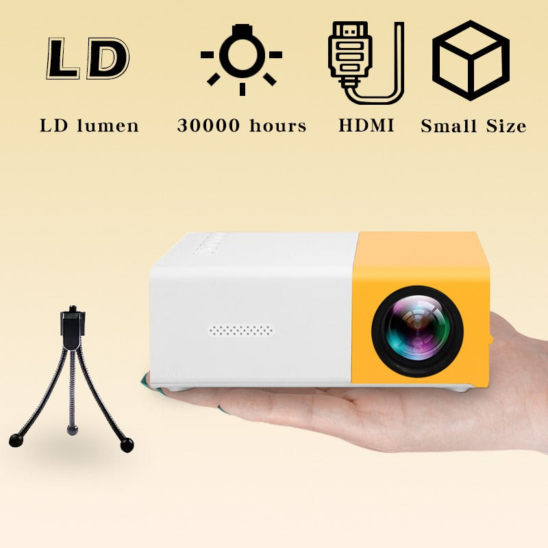 1pc Portable Movie Projector with WiFi, HDMI, USB, and iOS/Android Compatibility - Perfect for Meetings, Office, School, Team Bu eprolo