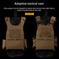 WoSporT can accommodate three 5.56 (or two 7.62) inner pockets with built-in function cover camouflage front panel eprolo