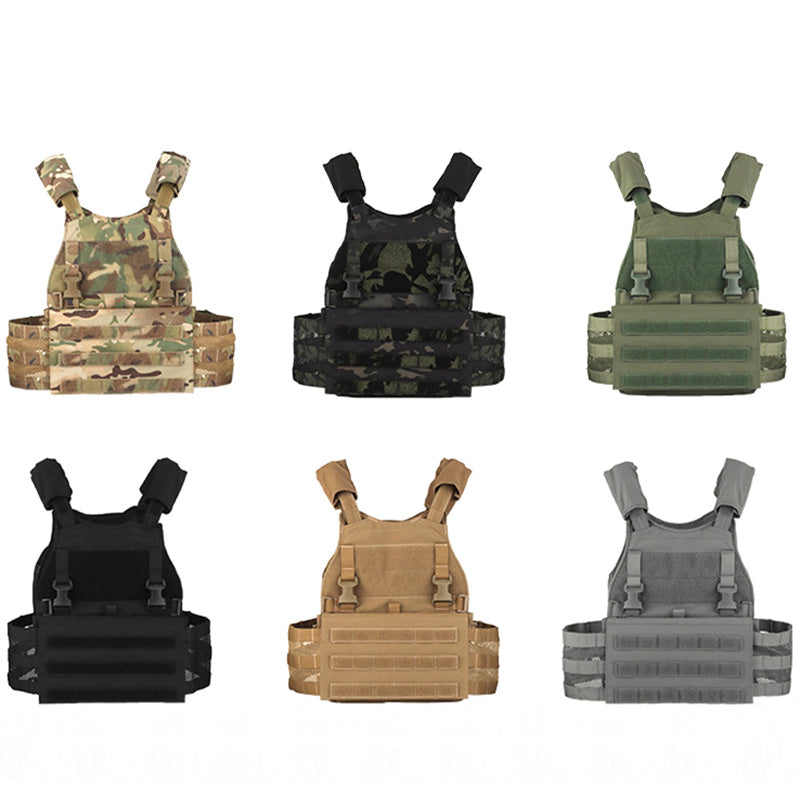 Beetle multi-function tactical vest with back pack external expansion buckle eprolo