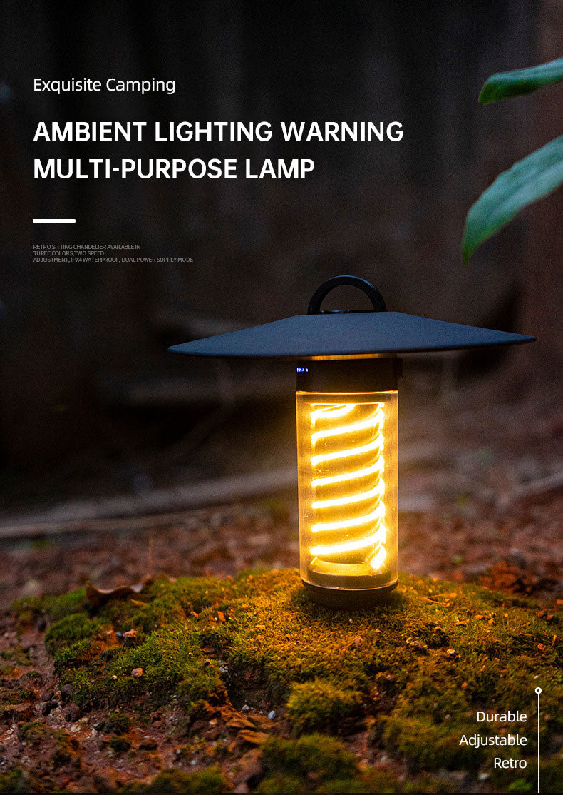 Outdoor Camping Light Portable Night Light Portable Flashlight Tripod Stand Lighting Lighthouse Marquee Tent Atmosphere Light eprolo