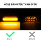 2pieces Led Dynamic Side Marker Turn Signal Light For Volkswagen VW Bora Golf 3 4 Passat 3BG Polo SB6 SEAT Ibiza Leon Skoda Ford eprolo