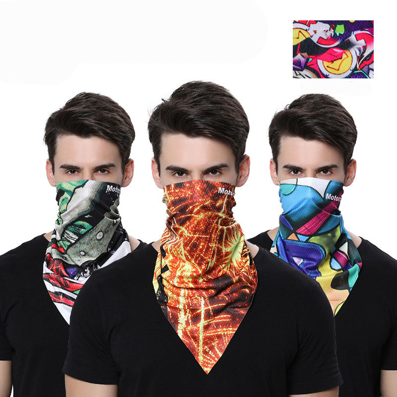 Cycling Headscarf Seamless Magic Triangle Scarf Men's And Women's Mountain Bike Equipment Variety Scarf Cycling Headgear eprolo