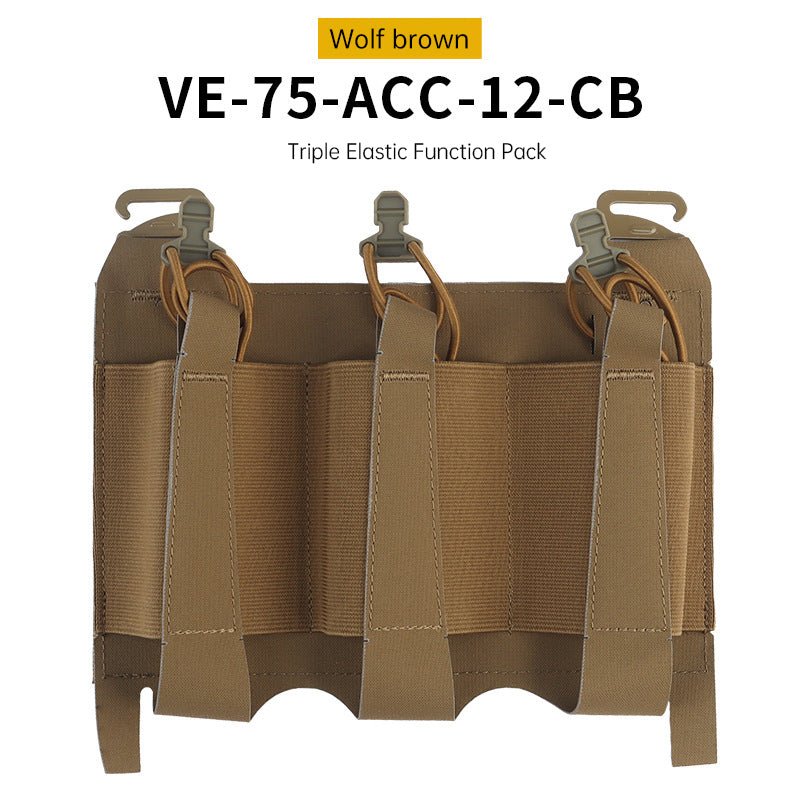 Outdoor 5.56 Triple Magazine Pouches Tactical Pouch Molle Mag Pouch for Hunting Vest eprolo