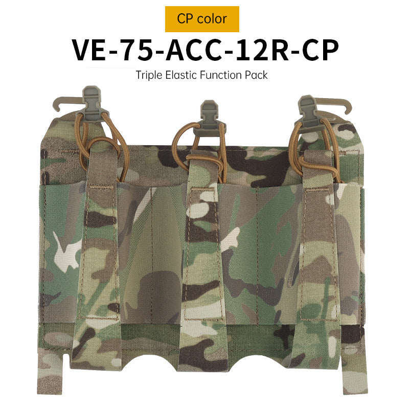 Outdoor 5.56 Triple Magazine Pouches Tactical Pouch Molle Mag Pouch for Hunting Vest eprolo