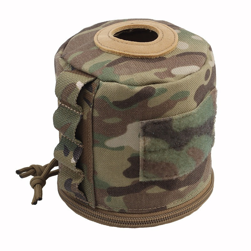 Military Fan Camouflage Roll Paper Outdoor Camping Storage Bag Molle Mounted Ribbon Paper Suction Paper Towel Cover eprolo