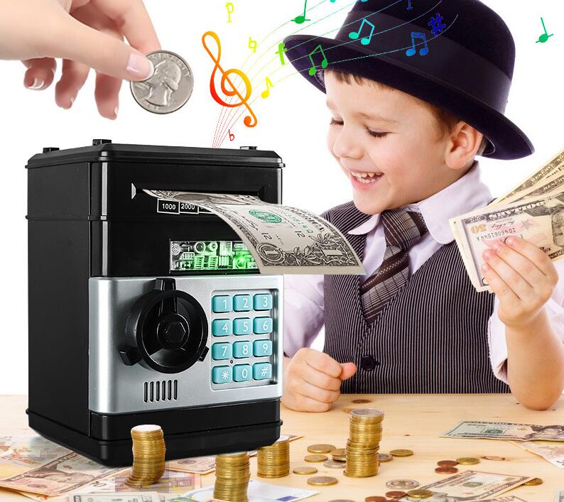 Electronic Piggy Bank ATM Bank - Perfect Gift for Kids to Save Money! eprolo