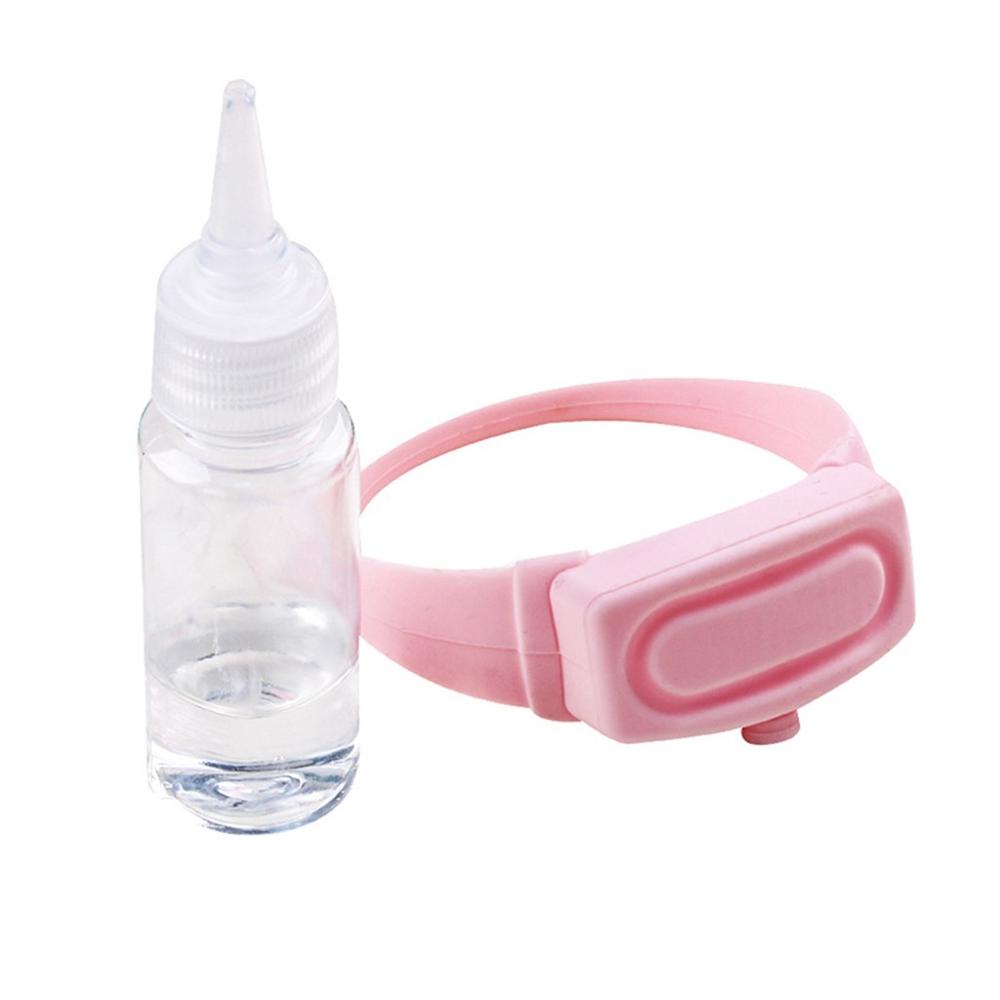 Hand Sanitizer Disinfectant Sub-packing Silicone Bracelet Wristband Hand Dispenser Wearable Hand Sanitizer Dispenser Pumps eprolo