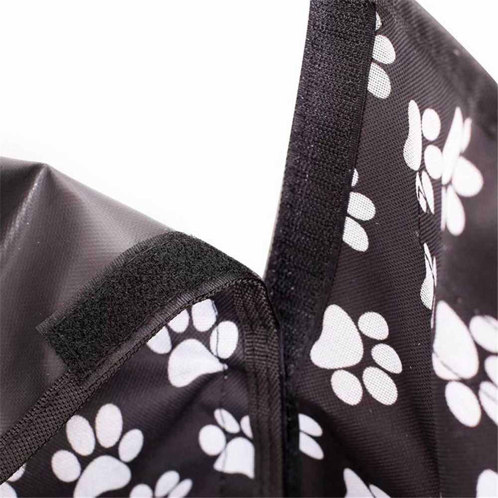 Pet carriers Oxford Fabric Paw pattern Car Pet Seat Cover Dog Car Back Seat Carrier Waterproof Pet Mat Hammock Cushion Protector eprolo