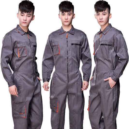 Auto 4S shop custom one-piece suit men's tooling uniform labor insurance auto repair mechanic repair dust-proof suit one-piece work clothes suit alfredo.barrella7