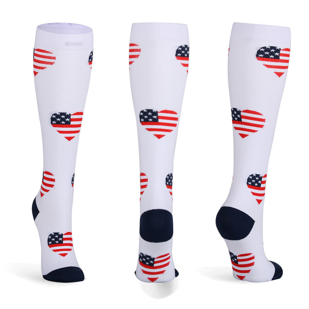 Europe and the United States e-commerce explosive models ladies sports pressure socks nurse stockings cross-border Amazon alfamoba