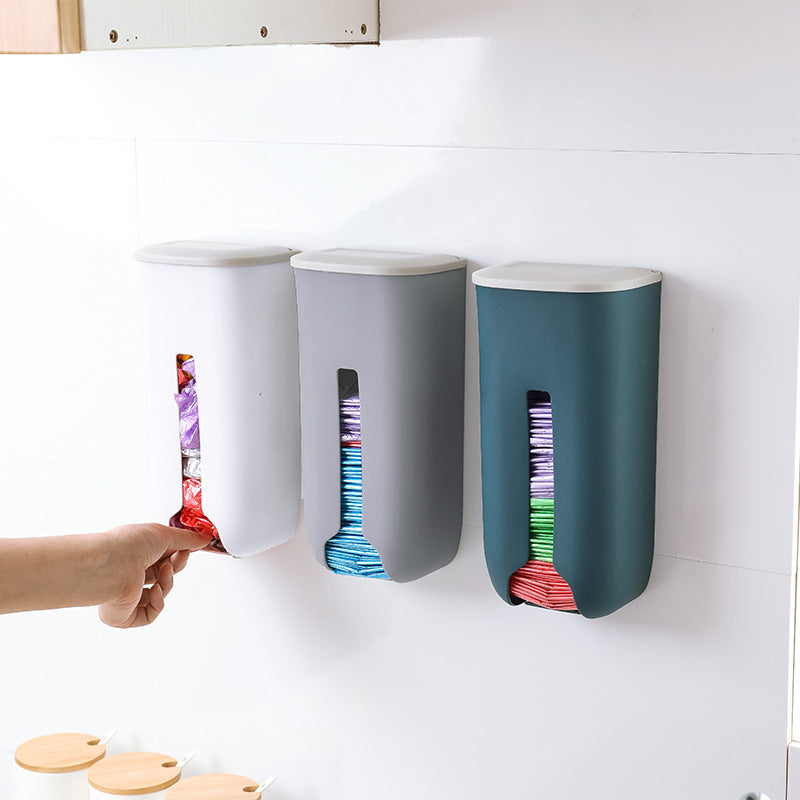 2519 plastic bag storage box kitchen wall flushing garbage bags to extract garbage bag storage box alfamoba