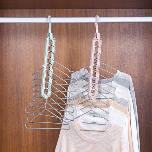 T7137 indoor clothes hanger hanger household wardrobe multi-functional hanger balcony window sill drying rack manufacturers spot alfamoba