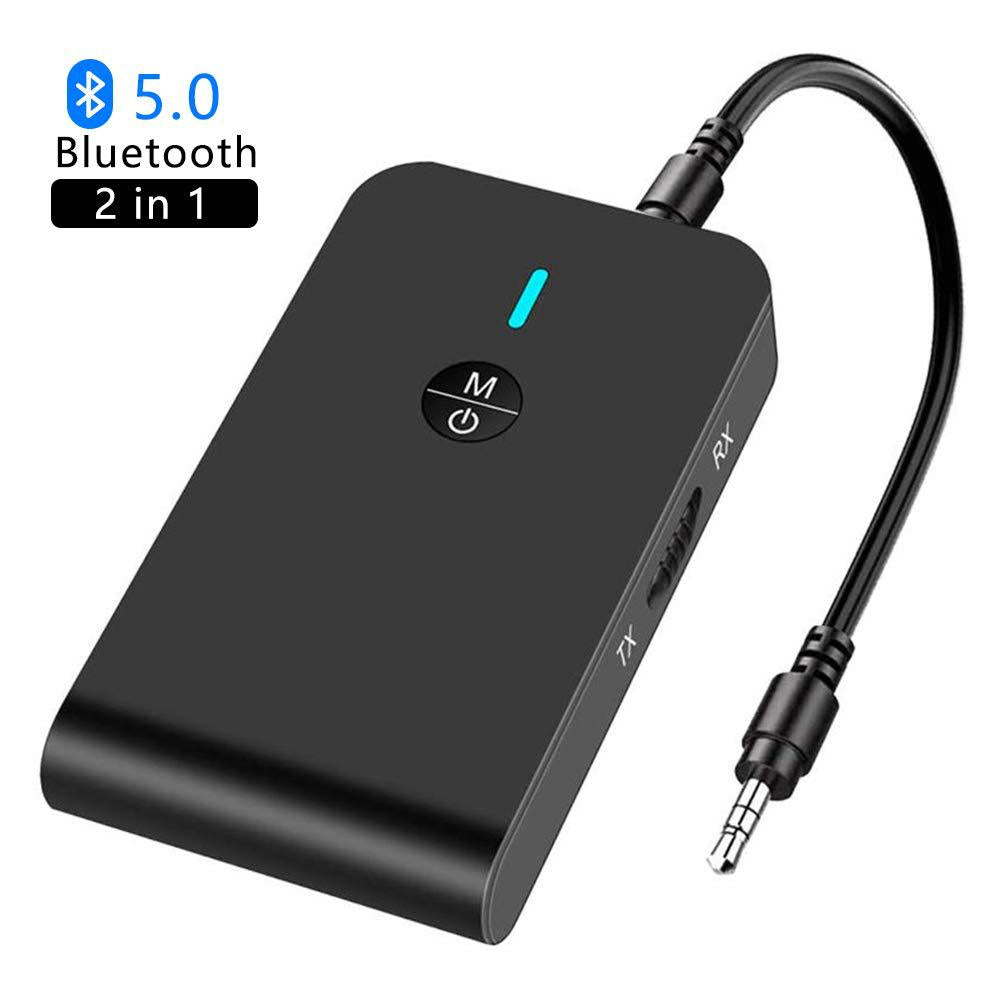 New Bluetooth adaptive receiver 5.0 three-in-one stereo Bluetooth receiving transmitter can be free to mention alfamoba