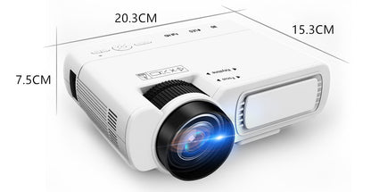 Sorps 2021 manufacturers new mini household projector LED projector wholesale domestic and foreign e-commerce cross-borders alfamoba