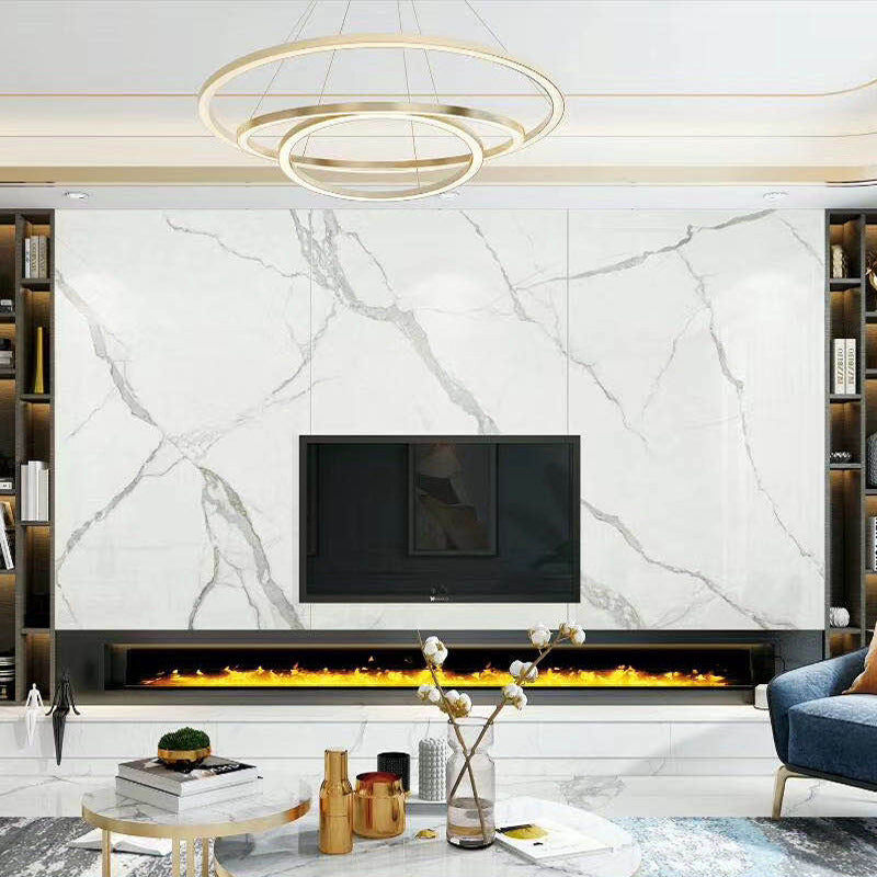 Modern minimalist ceramic plate thin plate 1200x2600 tile large plate rock board wall marble film wall alfamoba