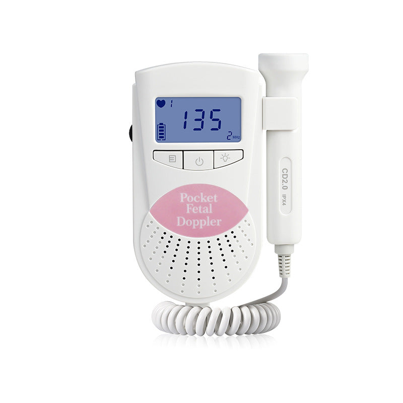 Foreign trade cross-border pregnant women's home fetal heart instrument Doppler baby fetal heart monitoring detector alfamoba