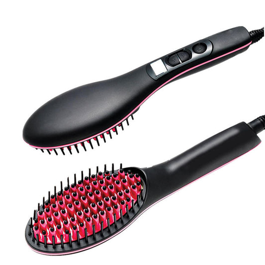 SIMPLY Straight New Electric Shundan Comb Electric LCD Magic Dragonfair does not hurt the hair straightener alfamoba