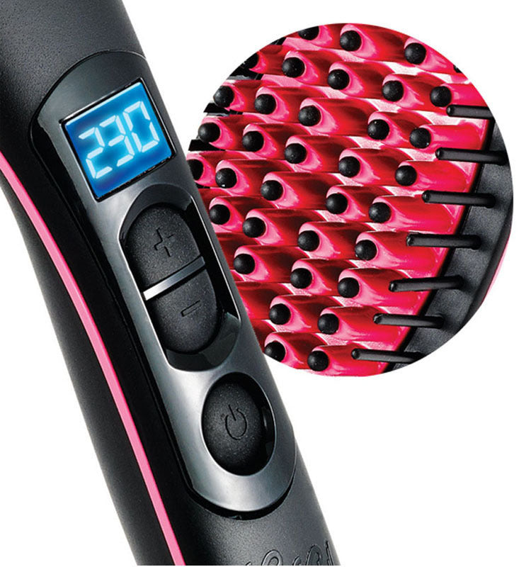 SIMPLY Straight New Electric Shundan Comb Electric LCD Magic Dragonfair does not hurt the hair straightener alfamoba