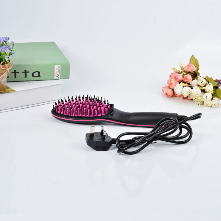 SIMPLY Straight New Electric Shundan Comb Electric LCD Magic Dragonfair does not hurt the hair straightener alfamoba