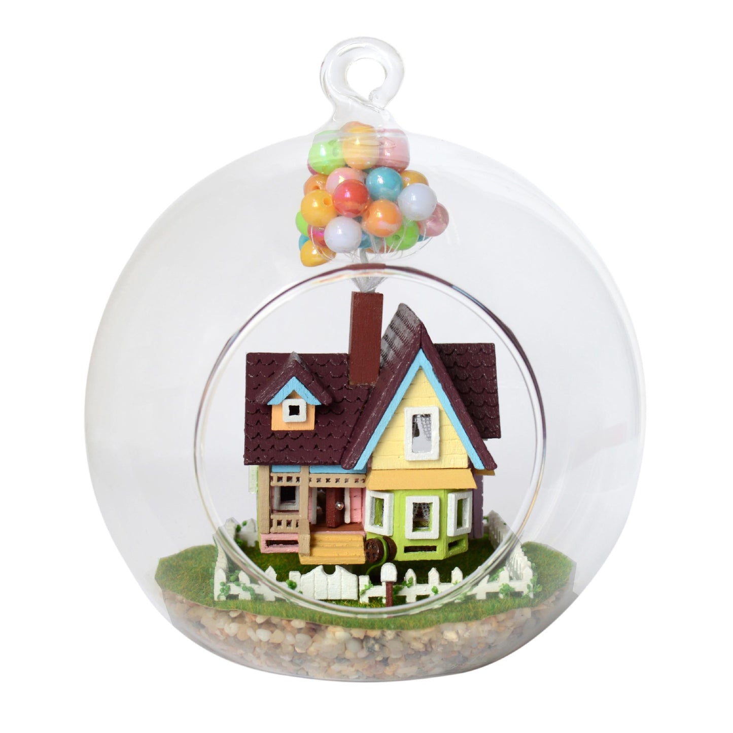 Wisdom House DIY Cabin Glass Ball Series Micro Contraction World Handmade Gifts alfamoba