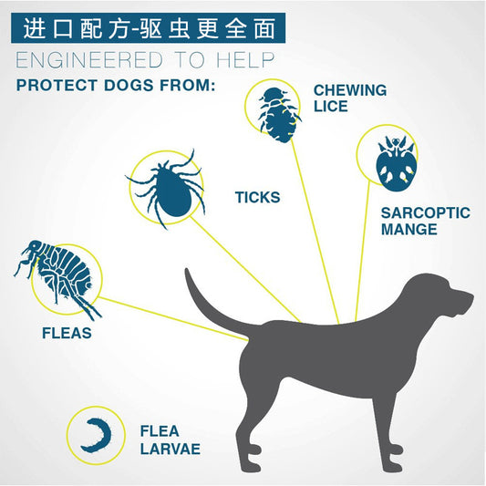 Insect repellent collar summer summer cross-border anti-flea pet supplies cat dog mosquito repellent insecticide adjustment collar alfamoba