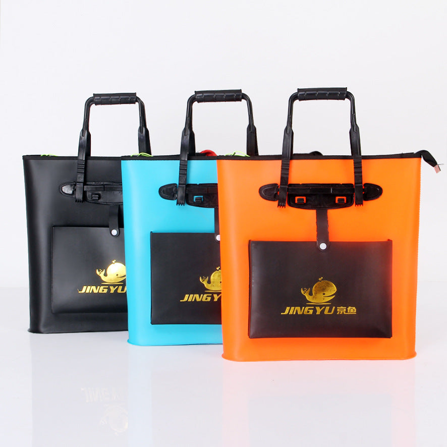 Anti-fish clothing EVA fishing bag hand toilet bag fishermanic fish packaging fish bag shopping bag fishing gear alfamoba