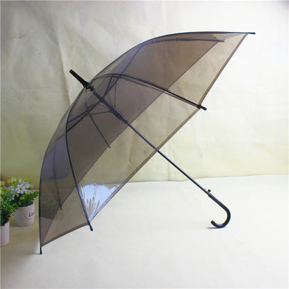 Korea transparent umbrella dance performance long handle umbrella fashion creative advertising umbrella spot supply alfredo.barrella7