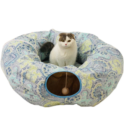 Cross-border goods cat toys foldable cat tunnel cat channel rolls Dragon cat Lot Cat Puzzle pet toys alfamoba