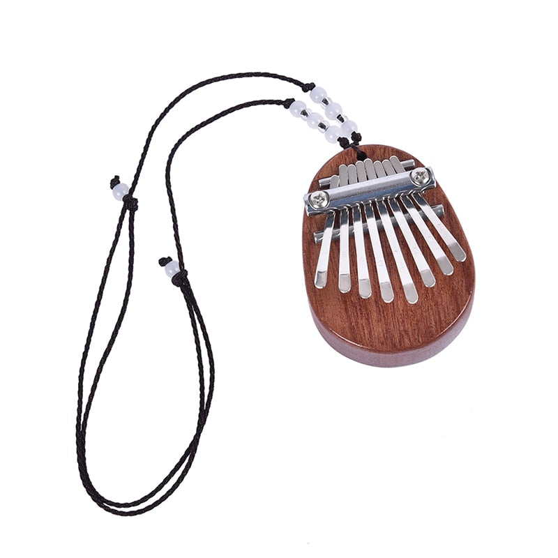 Newest Mini Kalimba 8 Keys Thumb Piano Great Sound Finger Keyboard Musical Instrument Wooden/Acrylic alfamoba