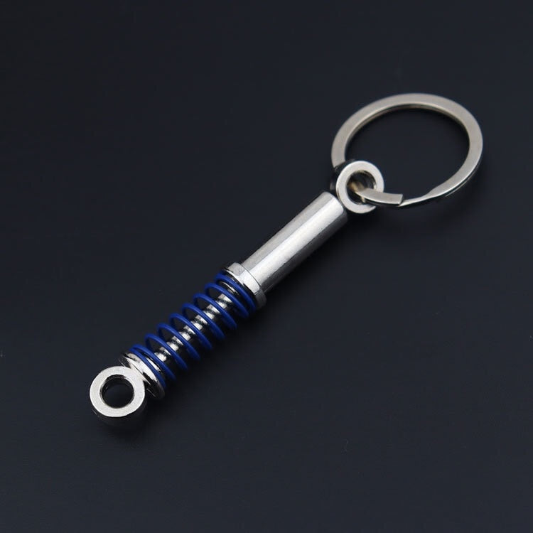 Creative gift car metal keychain turbo gear hub pendant brake disc shock absorber Pendant alfamoba