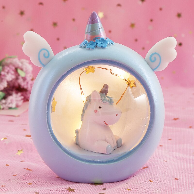 Children's Night Light Child Led Lights Bedroom Decoration Cartoon Unicorn Moon Lamp Child Fairy Lights Cute Kawaii Room Decor alfredo.barrella7