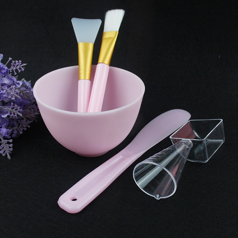 DIY Facial Mask Bowl & Brush Set alfamoba