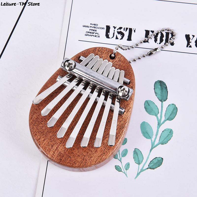 Newest Mini Kalimba 8 Keys Thumb Piano Great Sound Finger Keyboard Musical Instrument Wooden/Acrylic alfamoba