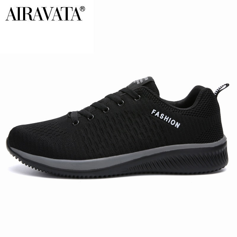 Men Women Knit Sneakers Breathable Athletic Running Walking Gym Shoes alfamoba