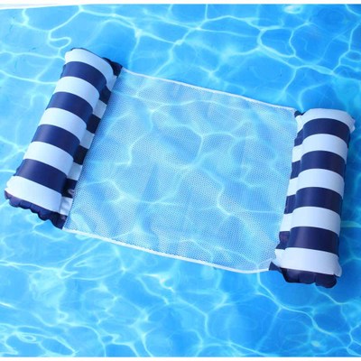 PVC Summer Inflatable Foldable Floating Row Swimming Pool Water Hammock Air Mattresses Bed Beach Water Sports Lounger Chair alfredo.barrella7