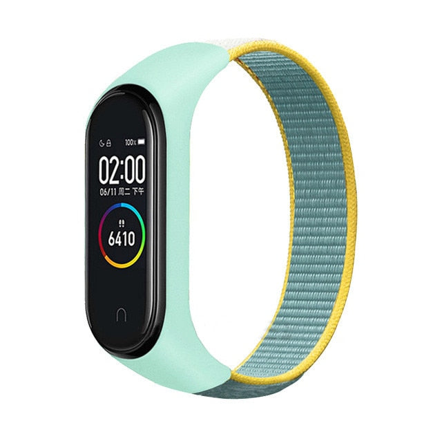 Bracelet for mi band 5 6 Strap Nylon Sport loop watch Belt pulsera correa Miband strap Wristband for xiaomi Mi band 4 3 Bracelet alfredo.barrella7