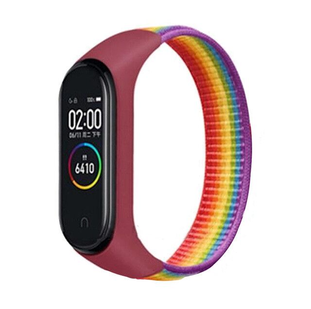 Bracelet for mi band 5 6 Strap Nylon Sport loop watch Belt pulsera correa Miband strap Wristband for xiaomi Mi band 4 3 Bracelet alfredo.barrella7