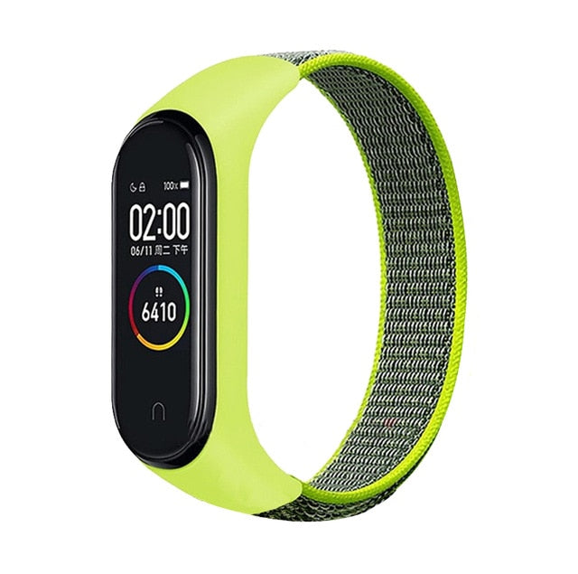 Bracelet for mi band 5 6 Strap Nylon Sport loop watch Belt pulsera correa Miband strap Wristband for xiaomi Mi band 4 3 Bracelet alfredo.barrella7