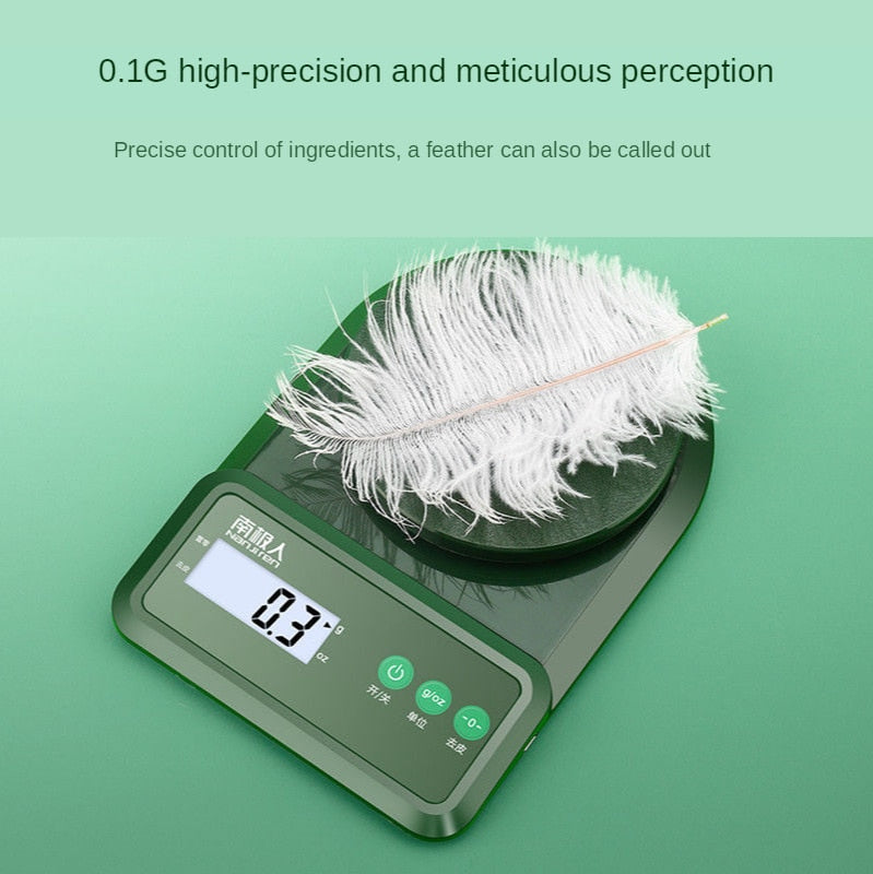 Kitchen Electronic Scale High Precision Gram Measuring Scale Food Jewelry Scale Accurate Baking Scale Household 1G Balance 0.1G alfredo.barrella7