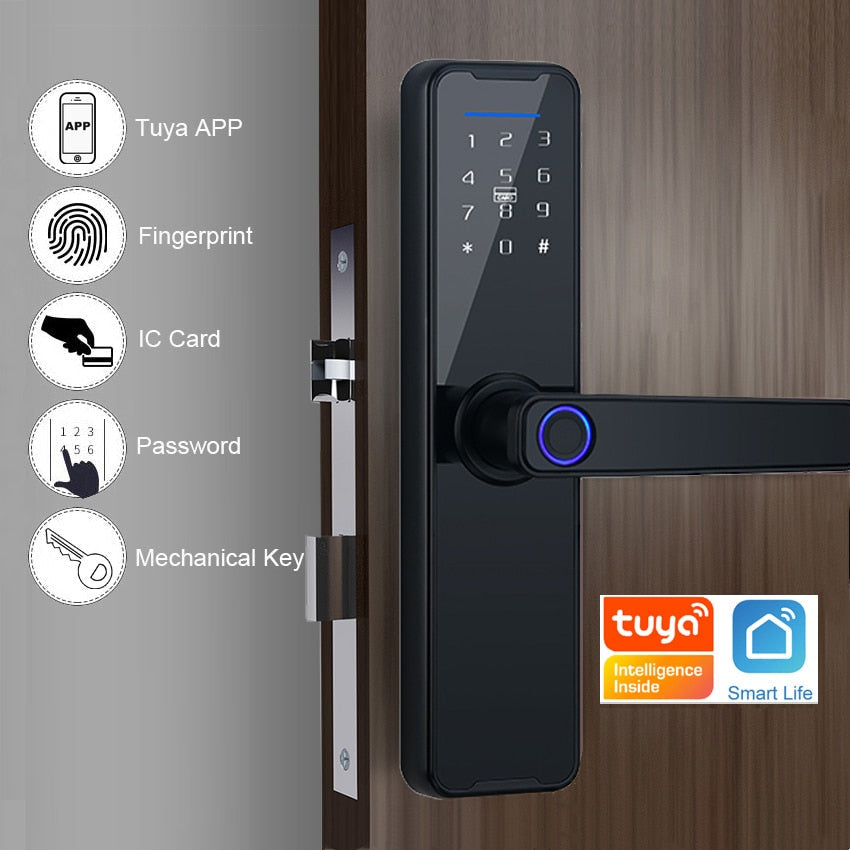 Biometric Fingerprint Door Lock alfamoba