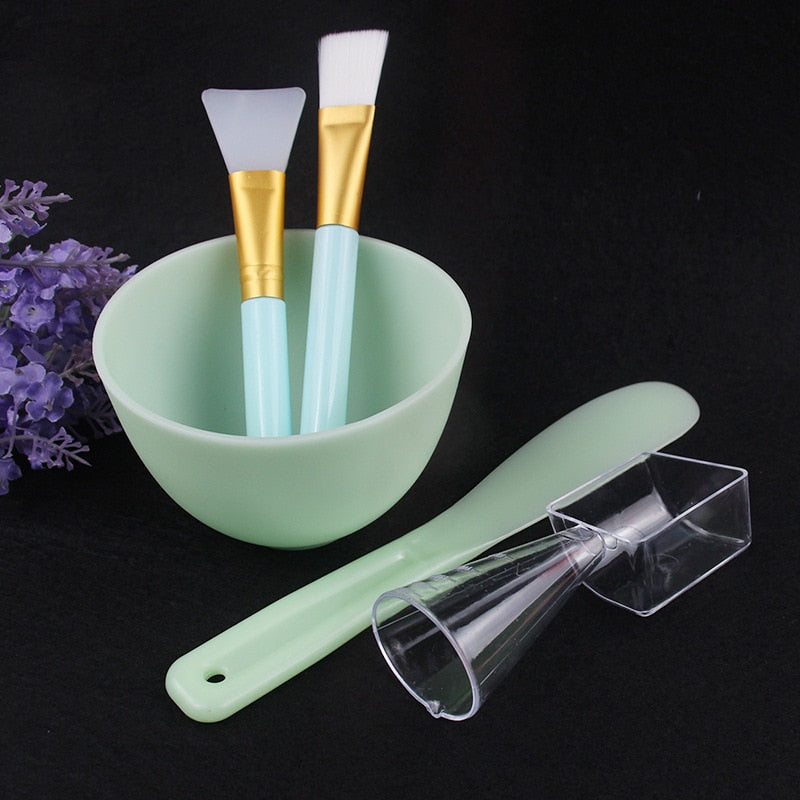 DIY Facial Mask Bowl & Brush Set alfamoba