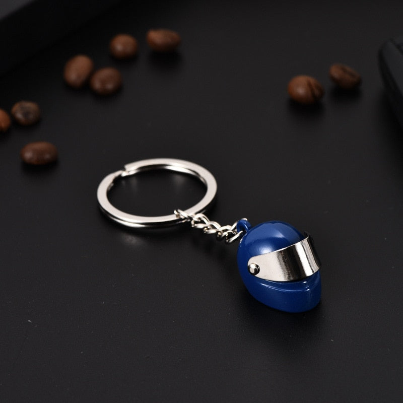 Creative gift car metal keychain turbo gear hub pendant brake disc shock absorber Pendant alfamoba