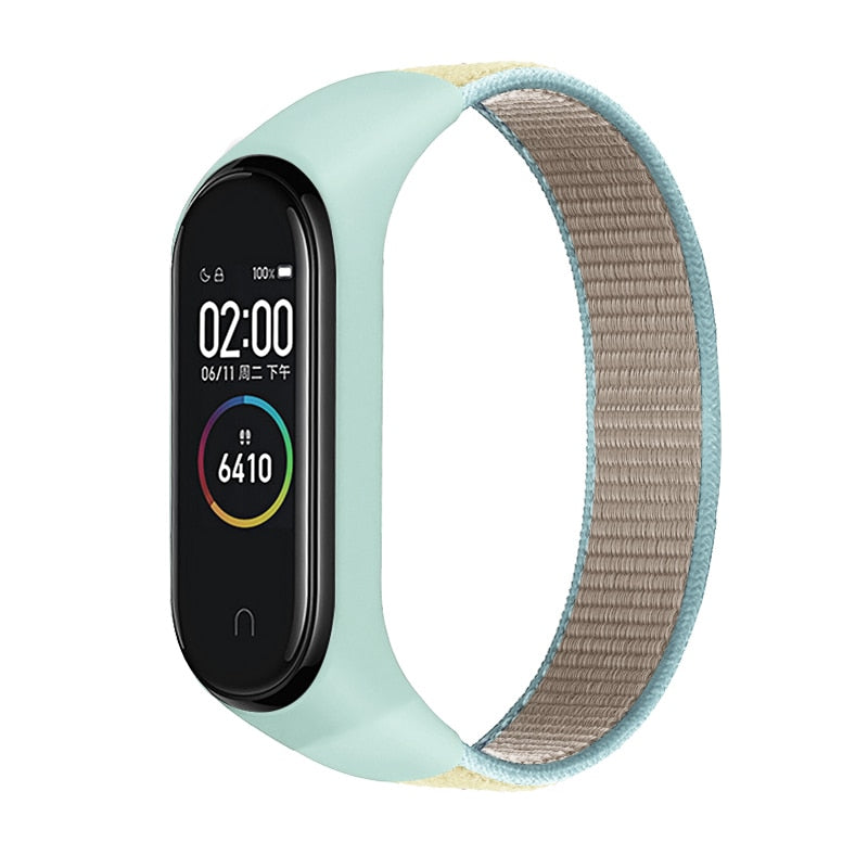 Bracelet for mi band 5 6 Strap Nylon Sport loop watch Belt pulsera correa Miband strap Wristband for xiaomi Mi band 4 3 Bracelet alfredo.barrella7